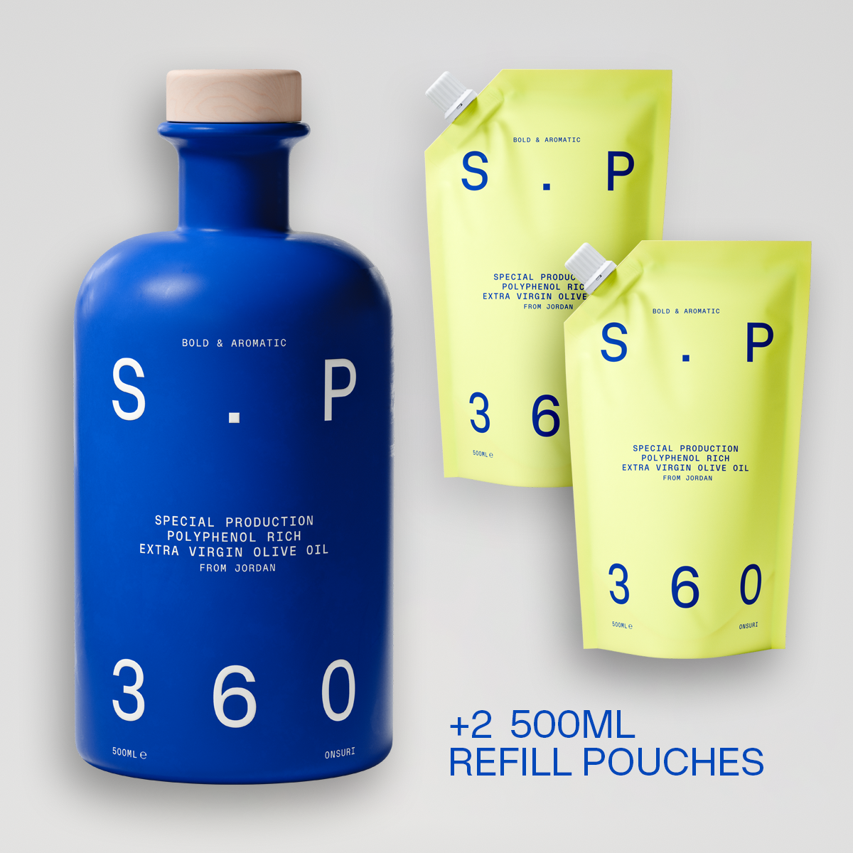 SP360 Extra Virgin Olive Oil Starter Kit