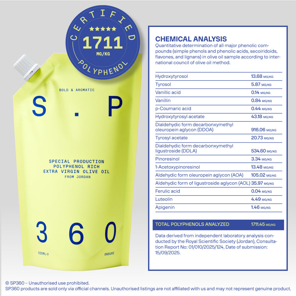 SP360 Extra Virgin Olive Oil Starter Kit (New Season) - US Region