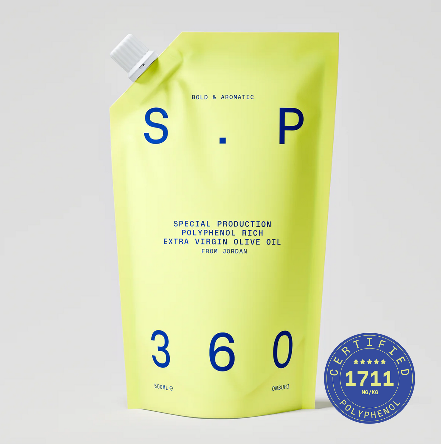SP360 500ml Extra Virgin Olive Oil Refill Pouch (New Season)