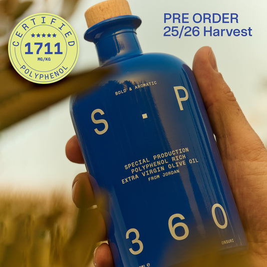 LATEST SEPTEMBER HARVEST - SP360 500ml Extra Virgin Olive Oil Bottle (PRE-ORDER)